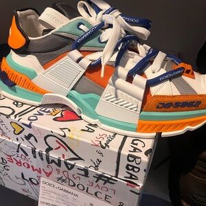 Dolce & Gabbana Multicolor Chunky Sneakers